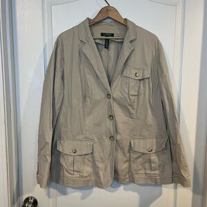 Ralph Lauren Barbour Women's Tan Jacket